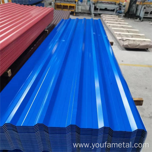 Color Coated Corrugated Prepainted Galvanized Roofing Sheet